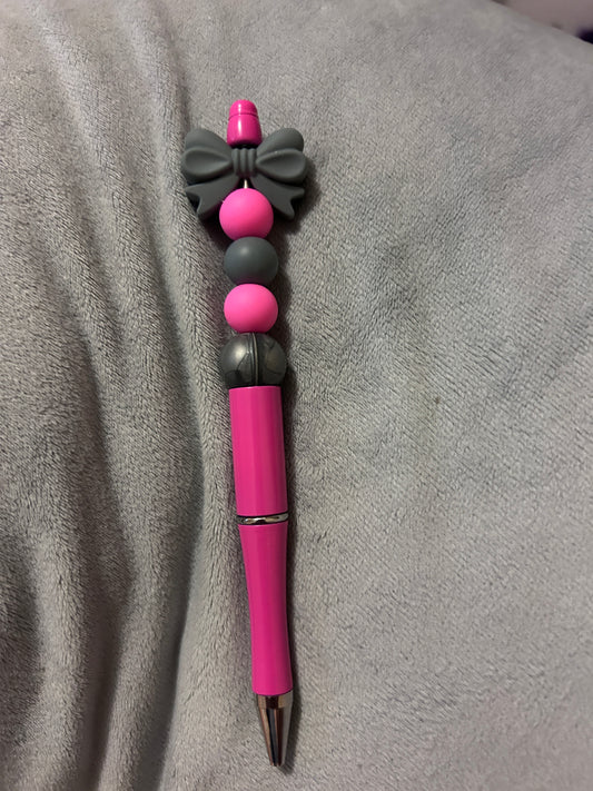 Gray bow - pen