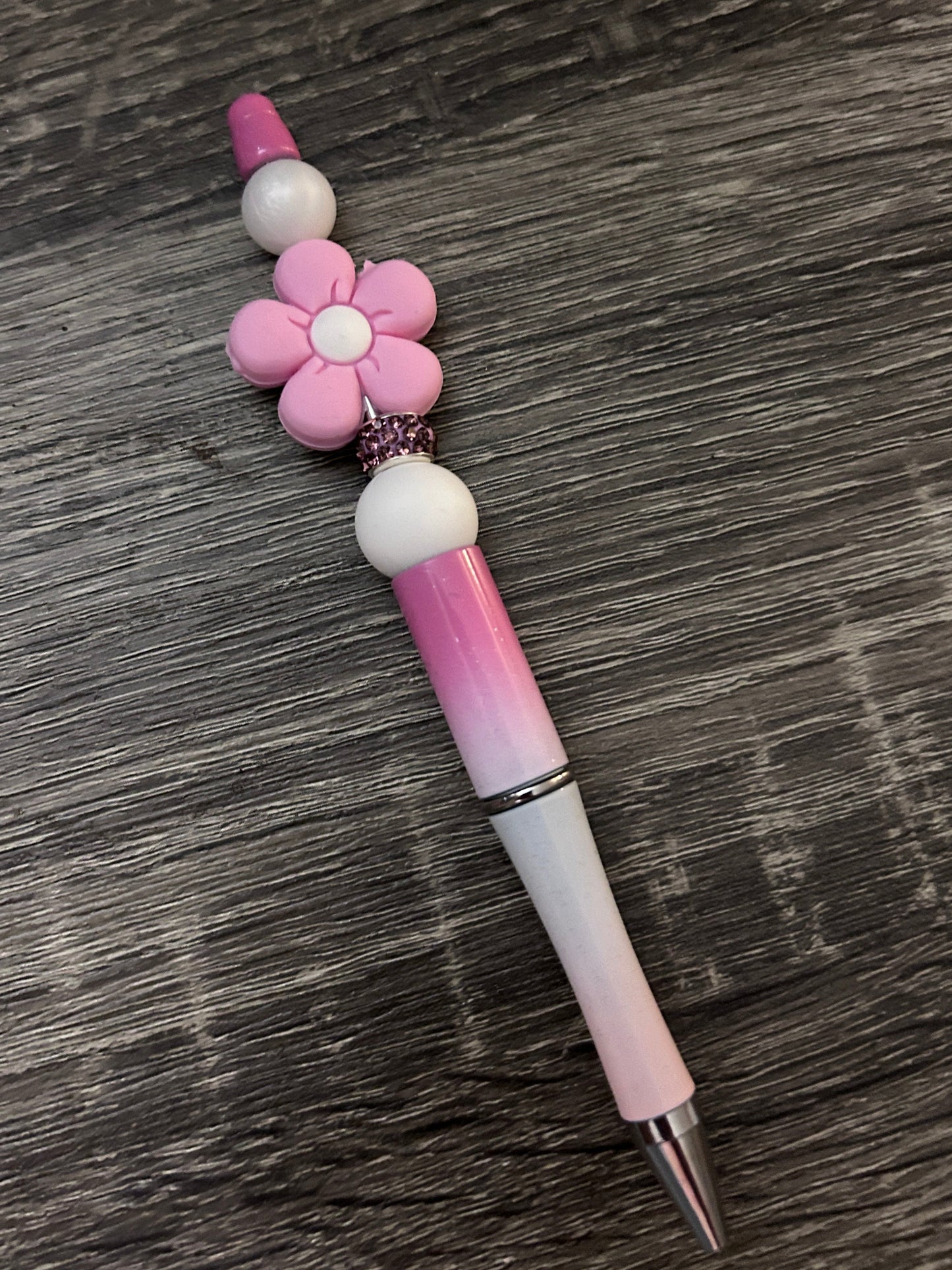 Pink “flower power” with pink and white barrel