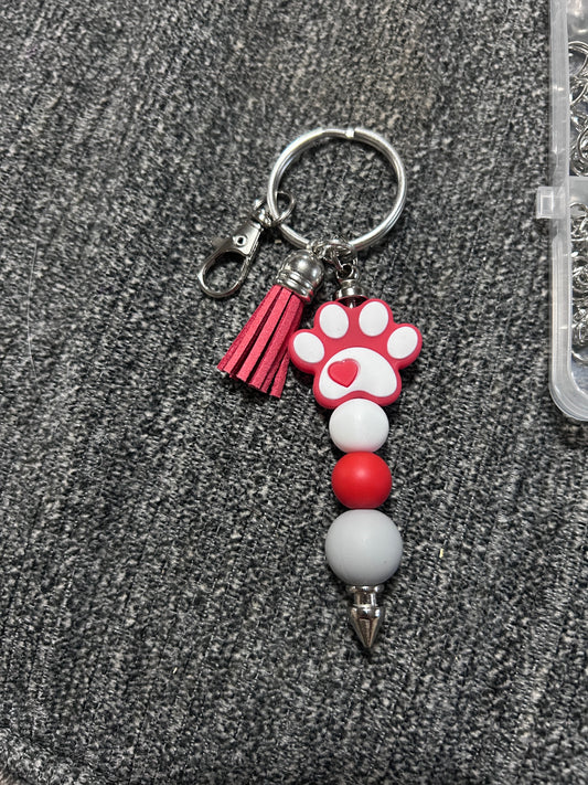 Paw print w/heart