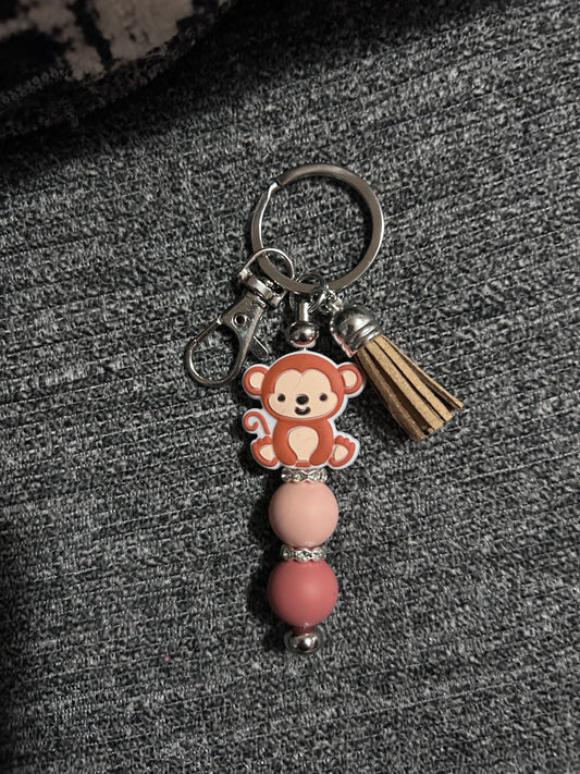 Monkey keychain